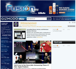 Illustration for article titled My Fusion Site Filled with Gadgets, Tips, Sci-Fi y Escandalo